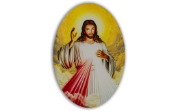 Fotografia Jezusa na drewnie