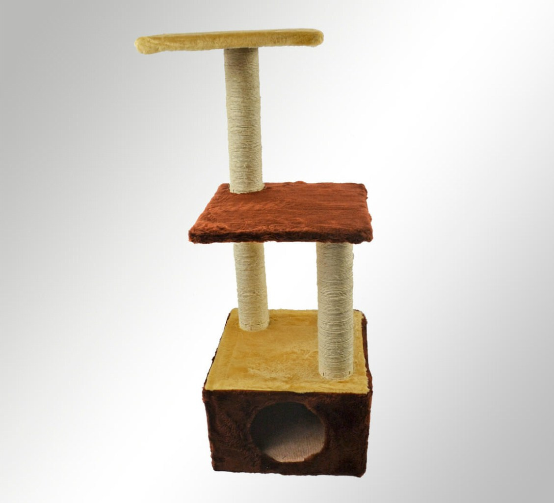 Drapak z legowiskiem dla kota model VI Drapak z legowiskiem dla kota model VI