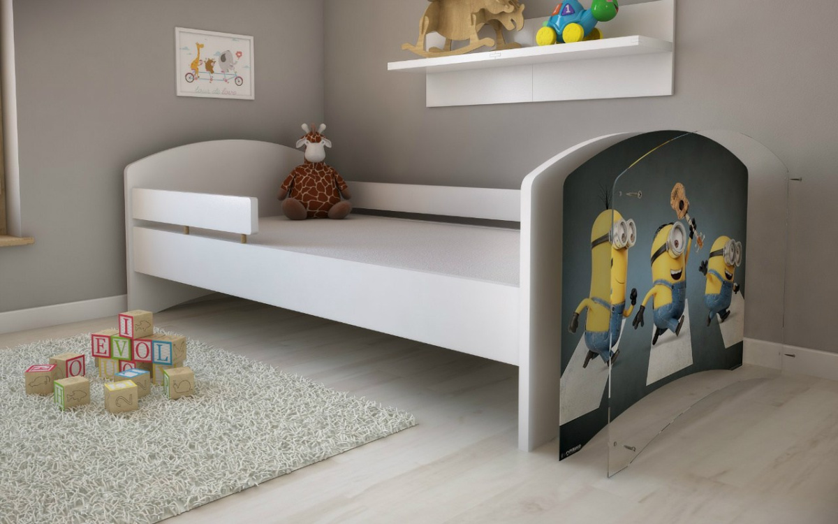 Łóżko dziecięce PLEXI Łóżko dziecięce PLEXI