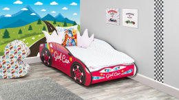 Łóżko w kształcie samochodu Girls Car