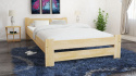 Łóżko drewniane KLARA + materac piankowy 10cm